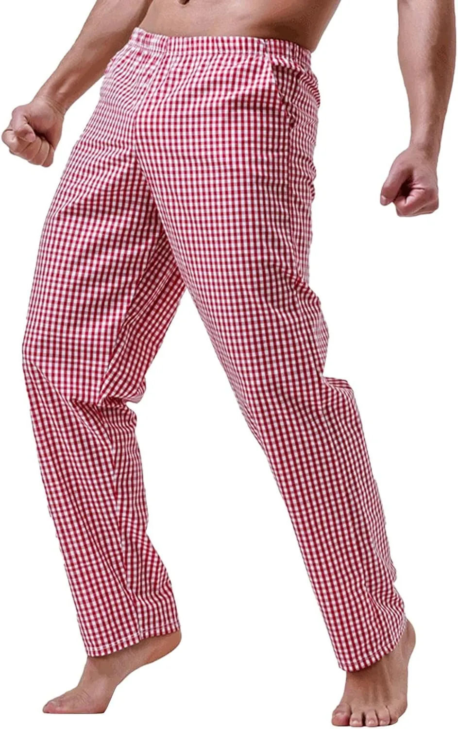 Mens Fall Trousers Men's Fall Pants Casual Men's Slim-Fit Casual Stretch Chino Pant Double Knee Work Trousers Pants