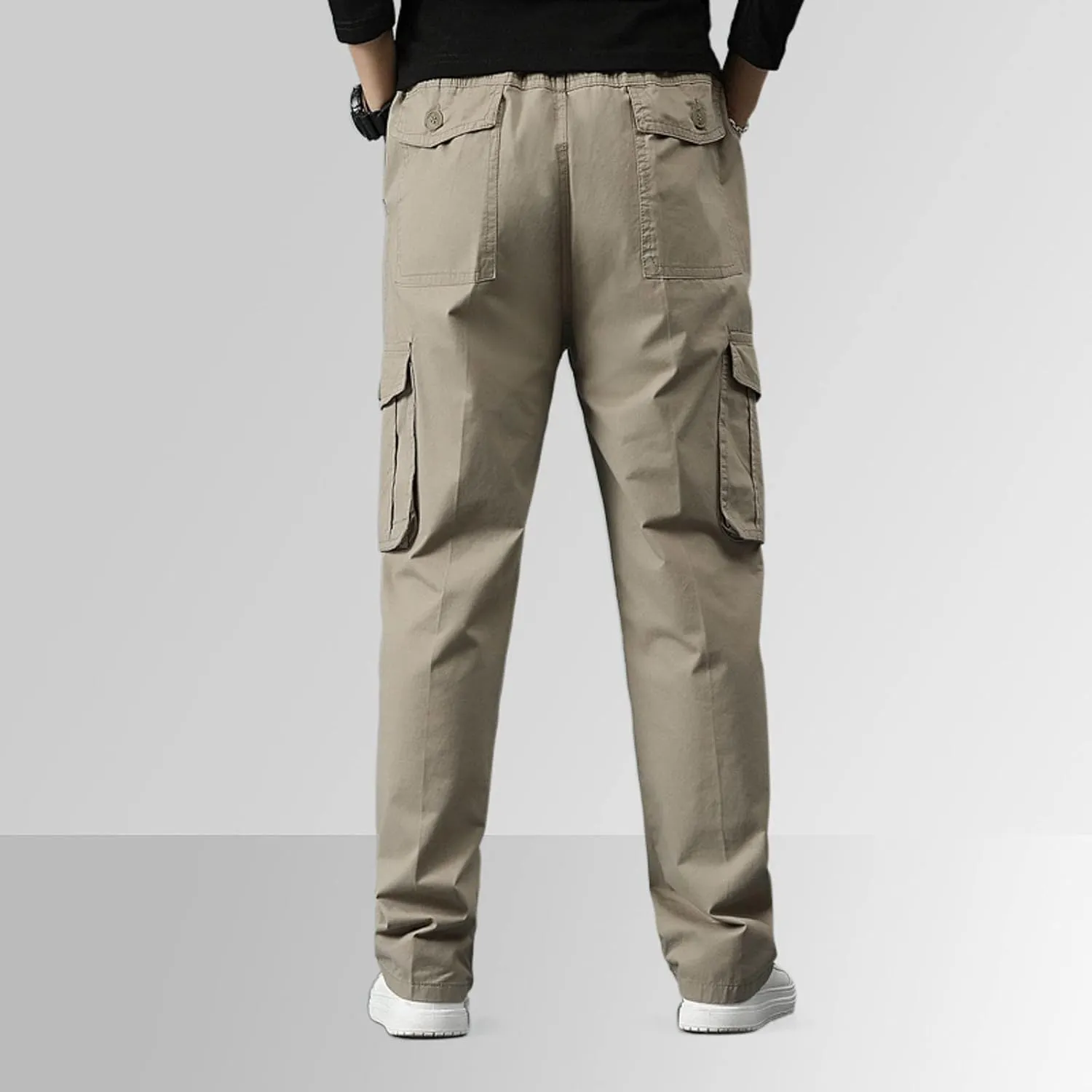 Mens Multi Pockets Cargo Pants Hiking Combat Work Outdoor Trousers Ripstop Wild Cargo Pants with Pockets