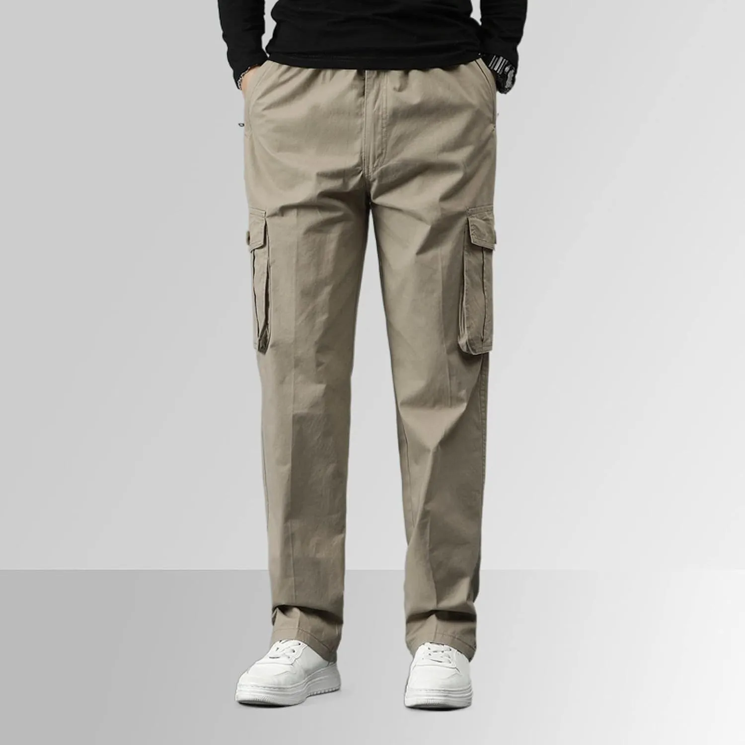 Mens Multi Pockets Cargo Pants Hiking Combat Work Outdoor Trousers Ripstop Wild Cargo Pants with Pockets
