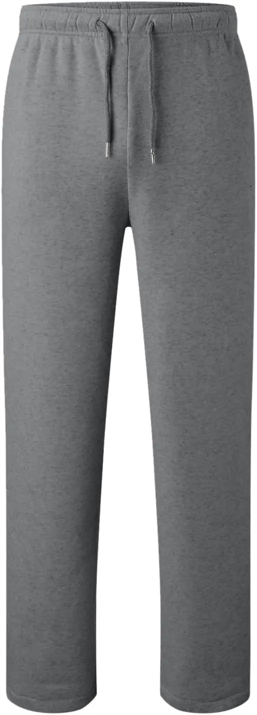 Men's Pants Casual Plus Size Jogger Gym Athletic Sweatpants Loose Elasticated Waistband Lounge Pant