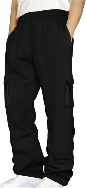 Men's Slim Fit Chino Pants Men's Pants Chain Men's Heavyweight Fleece Cargo Pantsmen's Military Cargo Tactical Pants