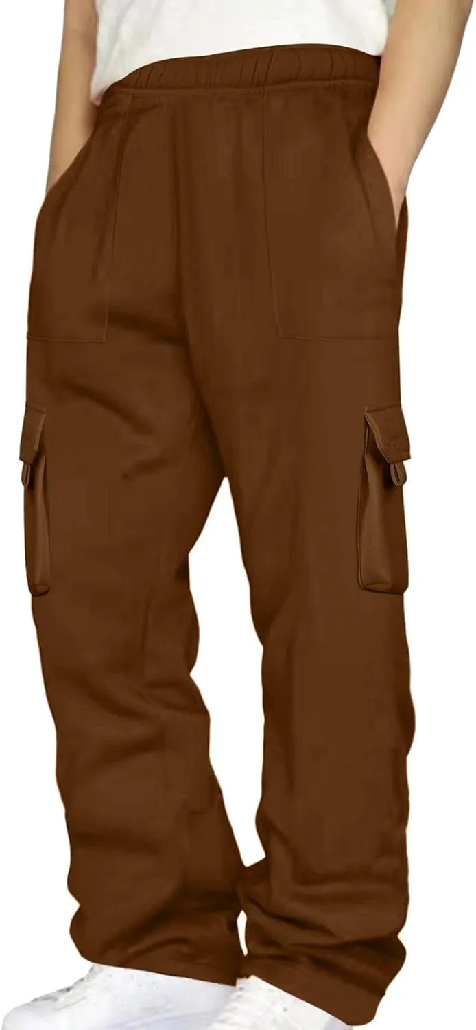 Men's Slim Fit Chino Pants Men's Pants Chain Men's Heavyweight Fleece Cargo Pantsmen's Military Cargo Tactical Pants