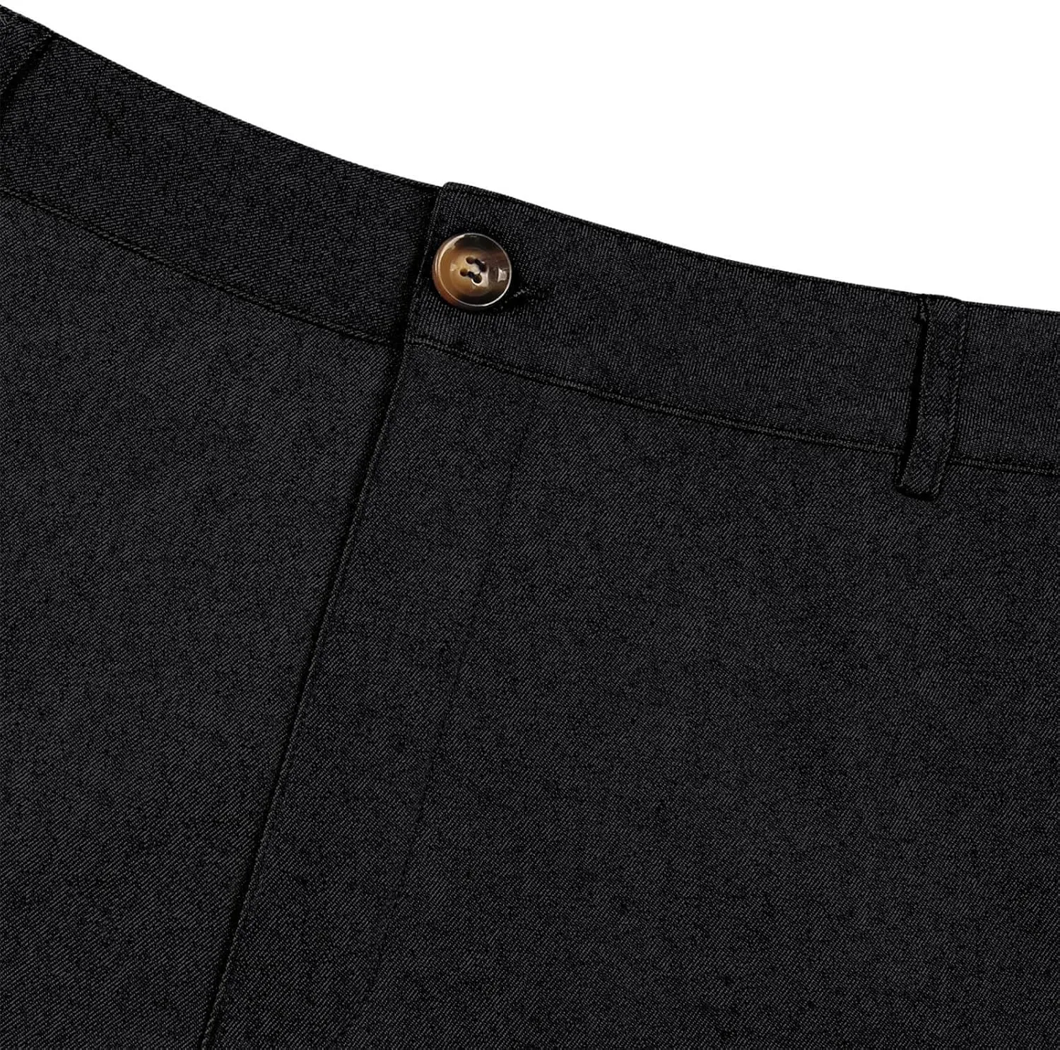 Mens Slim Fit Dress Pants Lightweight Casual Business Office Work Skinny Pants Comfy Flat-Front Stretch Golf Trousers