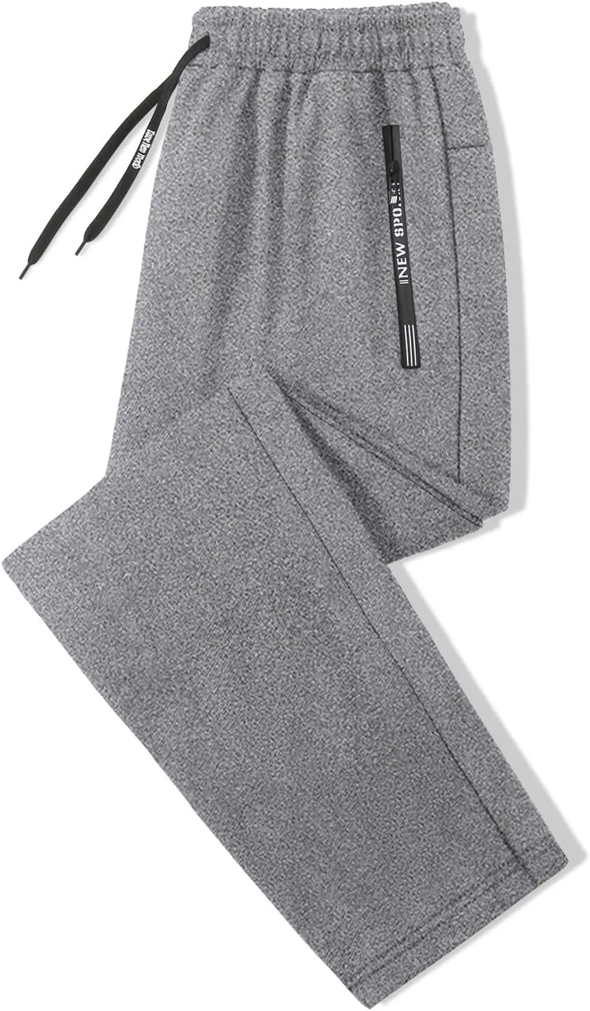 Mens Tracksuit Pant Casual Classic Joggers Workout Sweatpant Pockets Elasticated Waistband Cargo Pant