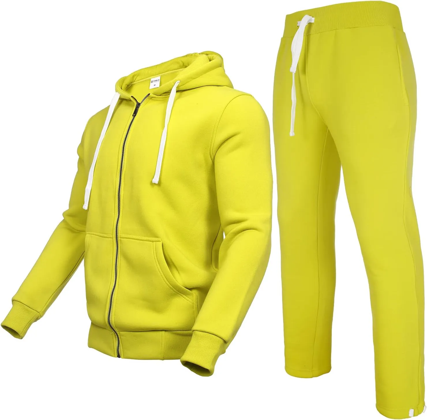 Men's Tracksuits Sweatsuits 2 Piece Casual Sweat Jogging Suit Set Athletic Full Zip Hoodies and Sweatpant Outfits