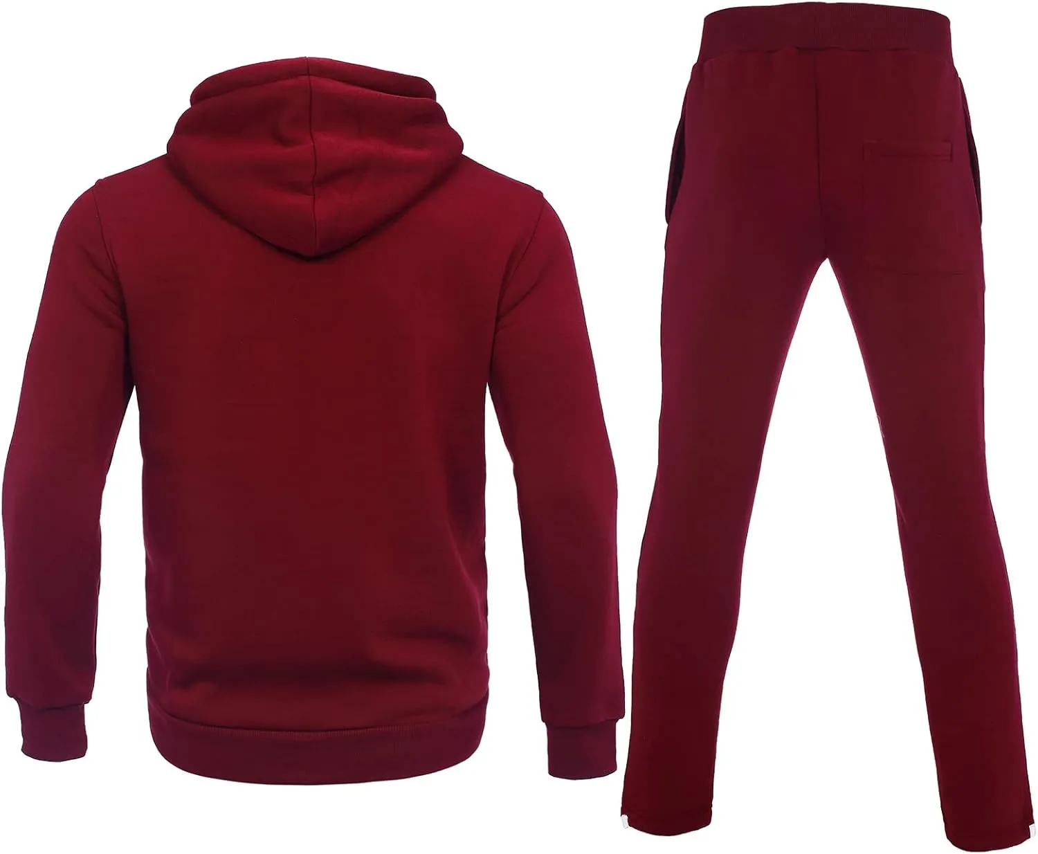 Men's Tracksuits Sweatsuits 2 Piece Casual Sweat Jogging Suit Set Athletic Full Zip Hoodies and Sweatpant Outfits