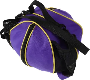 Milisten Basketball Carrying Bag Sports Shoulder Bag Oxford Fabric Side Pockets for Large Storage for Balls Gear