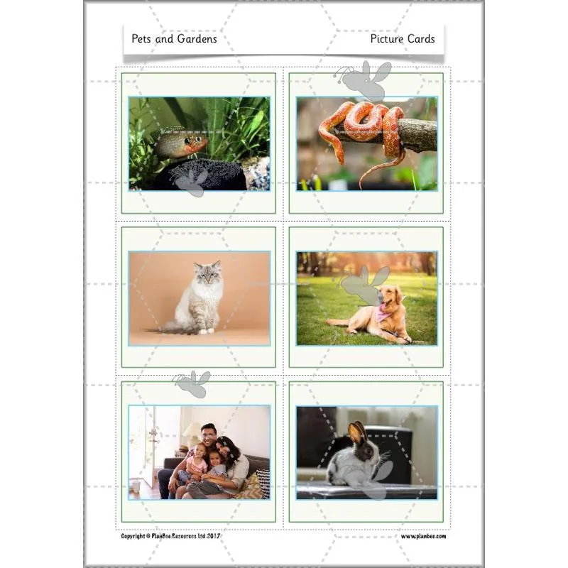 Pets and Gardens