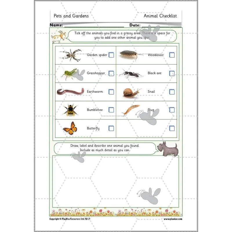 Pets and Gardens