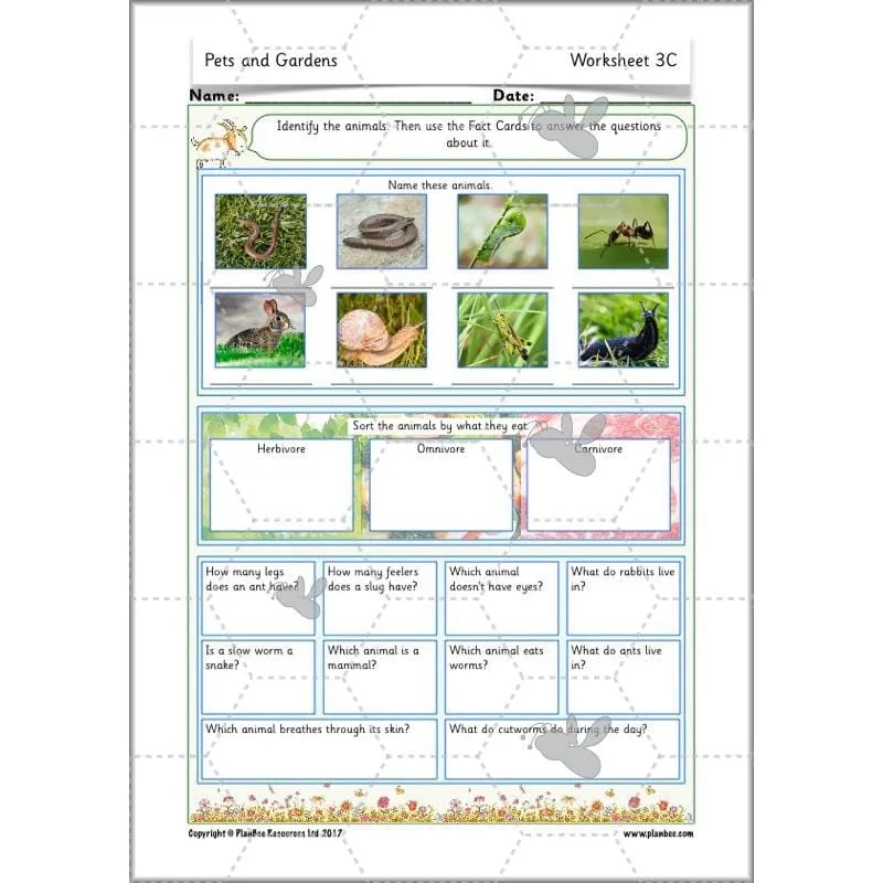 Pets and Gardens