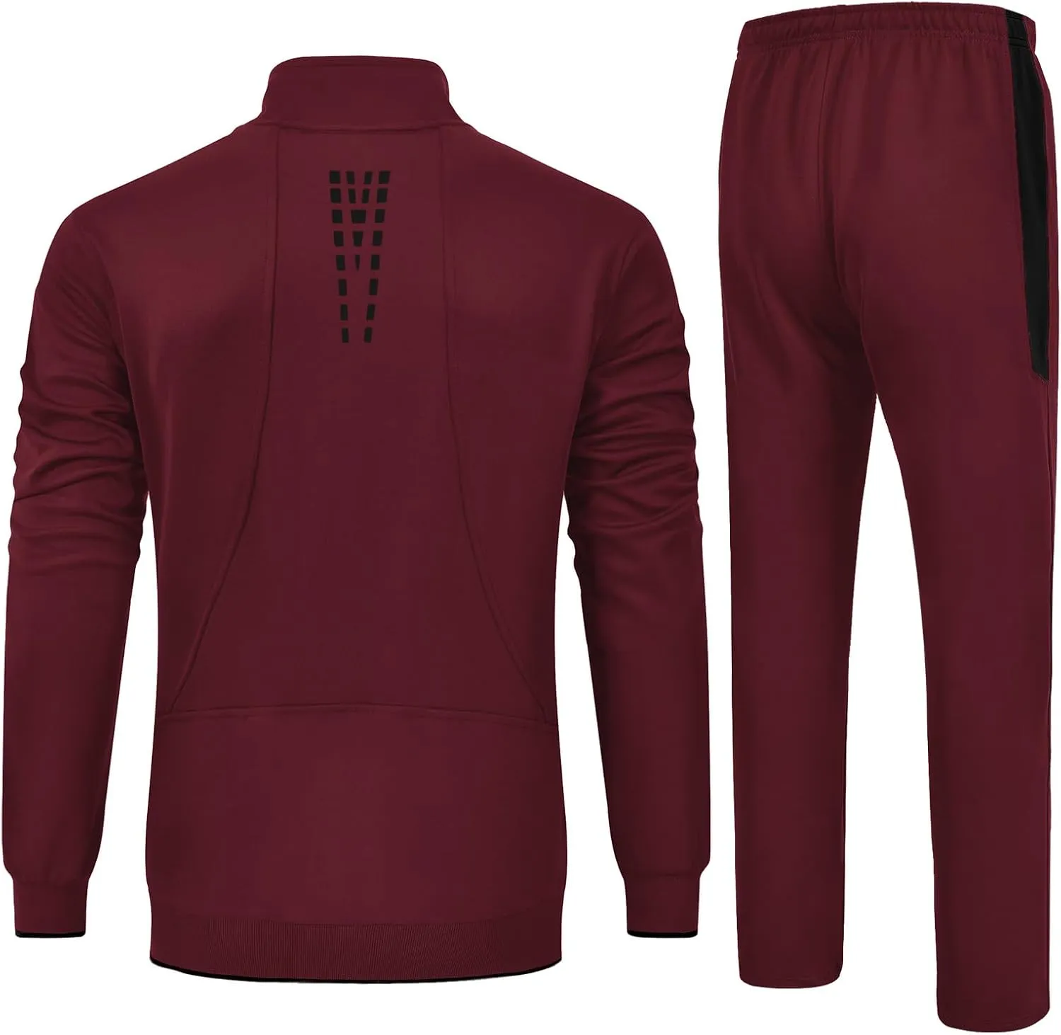 Rdruko Men's Tracksuit Sweatsuits 2 Piece Set Athletic Jogging Gym Activewear Sweat Track Suits Sets