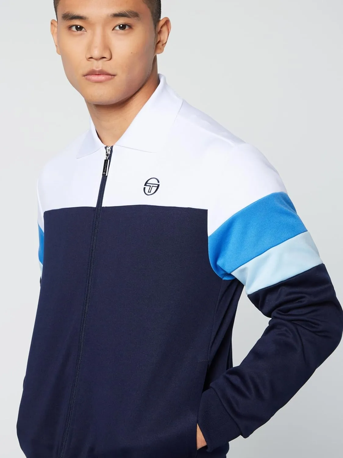 Sergio Tacchini Tomme Track Jacket Archivio - Maritime Blue