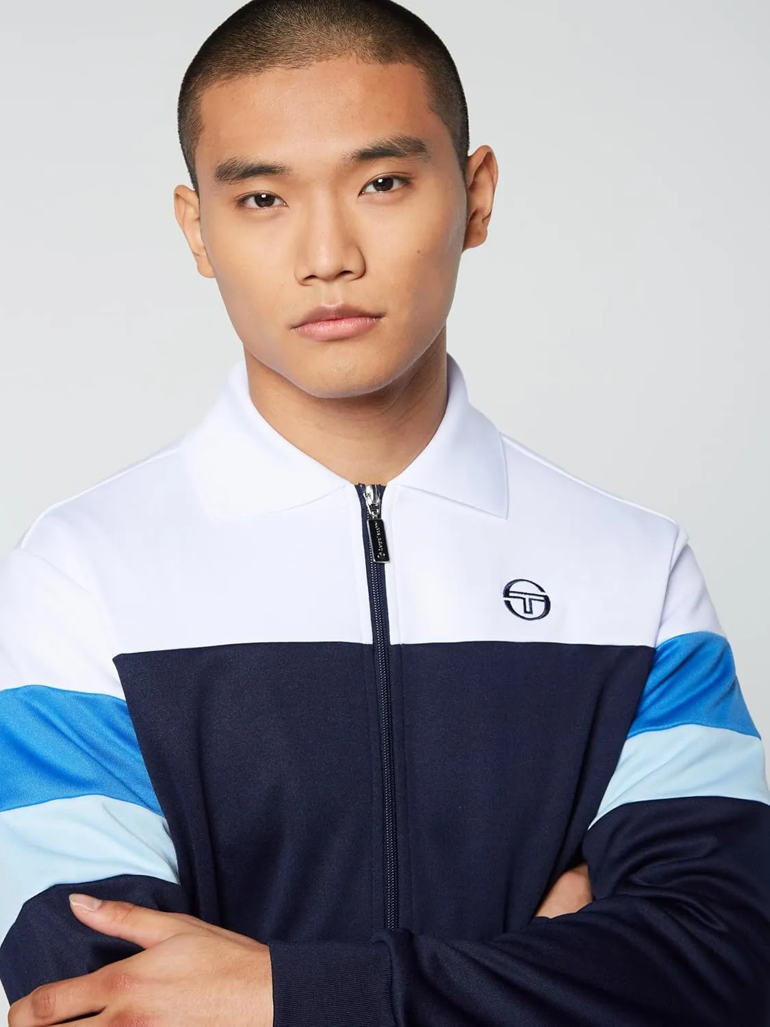 Sergio Tacchini Tomme Track Jacket Archivio - Maritime Blue