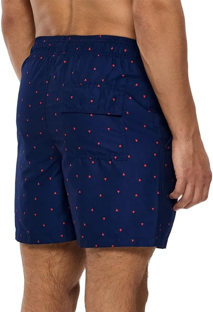 SILKWORLD Mens Swimming Trunks 5 Inch Inseam Swim Shorts Summer Bathing Suit Swimwear Beachwear with Pockets
