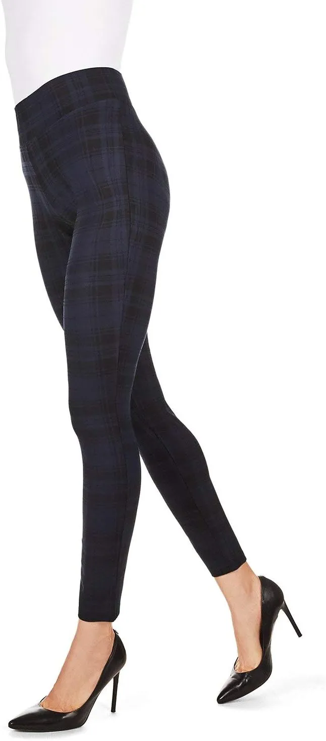 SlimMe Women's Gaban Tartan Shaping Leggings
