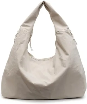Solid Hobo Shoulder Bag Large Tote Bags For Women Soft Slouchy Handbag Trendy Purse Work Travel