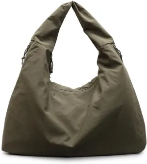Solid Hobo Shoulder Bag Large Tote Bags For Women Soft Slouchy Handbag Trendy Purse Work Travel