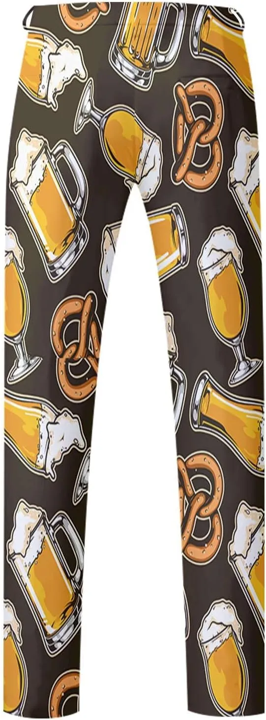 Suits for Men Suit Fashion Casual Printed Coat Vest Pants Suit Formal Work Suit Winter Windeproof Suit Men Slim Fit
