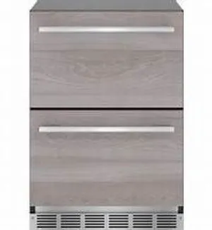 Thermador Freedom Collection T24UR905DP 24" Built In Double Drawer Refrigerator
