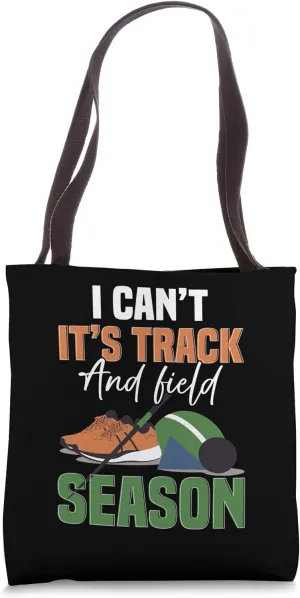 Track and Field Dad Tote Bag