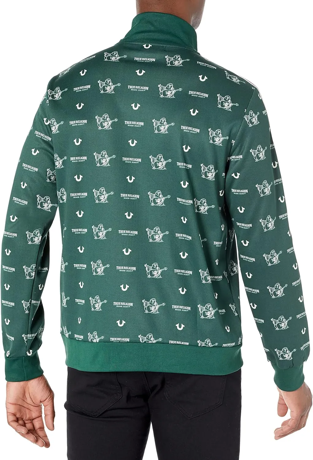 True Religion Men's Monogram Track Jacket